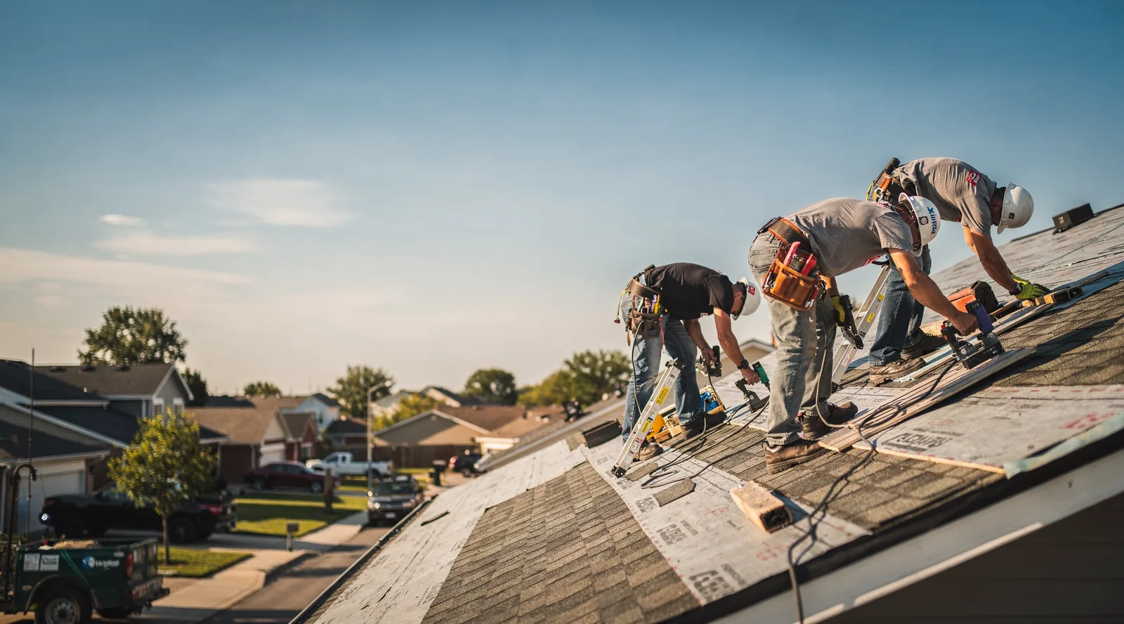 Roof Tarp Installation in Rock Creek, WV